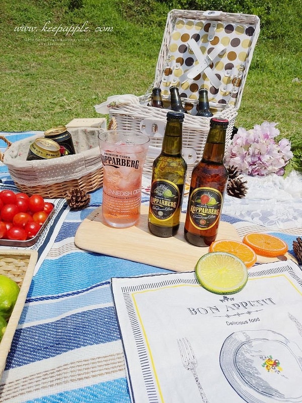 【飲品】與家人和朋友盡情享受野餐的時光 feat. 瑞典來的庫柏格水果酒 - 第17張圖 IMG_20170508_101326