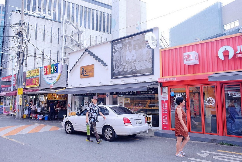 【逼先生專欄】《大邱自由行全攻略》1號線&2號線半月堂站:必吃鮮奶油紅豆麵包、黃金煎餃子~ - 第4張圖 DSCF3093