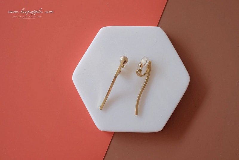 【買物】最近買的一些飾品們分享 // 夾式耳環、頸鍊、短項鍊、毛衣鍊。 - 第25張圖 DSCF6125