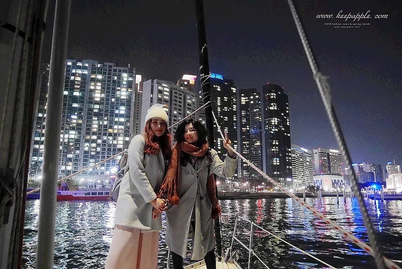 【釜山旅行】2018年KLOOK遊艇夜景初體驗。奢華浪漫的姊妹海上漂游記XD - 第40張圖 P1430878