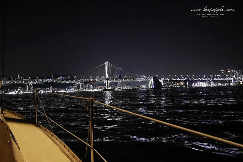 【釜山旅行】2018年KLOOK遊艇夜景初體驗。奢華浪漫的姊妹海上漂游記XD - 第42張圖 P1430892