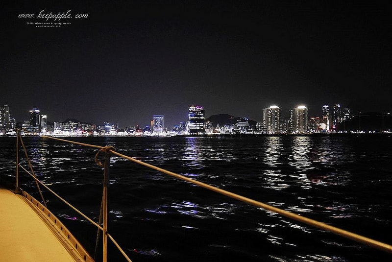 【釜山旅行】2018年KLOOK遊艇夜景初體驗。奢華浪漫的姊妹海上漂游記XD - 第46張圖 P1430919