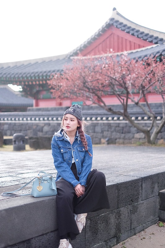 【旅行+穿搭】三月的濟州島旅行怎麼穿?6~13度還是要注意保暖的春日穿搭(上) - 第13張圖 DSCF5206