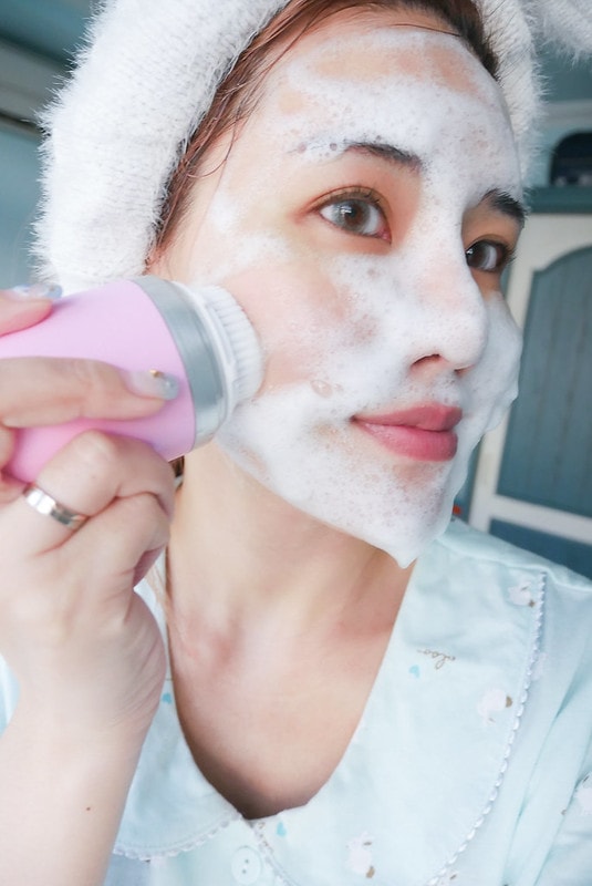 【潔顏】我超愛的日本yuiki深層調理洗面乳。來自京都的百年酒藏月之桂純米大吟釀酒粕的美容力量 - 第34張圖 P1190989