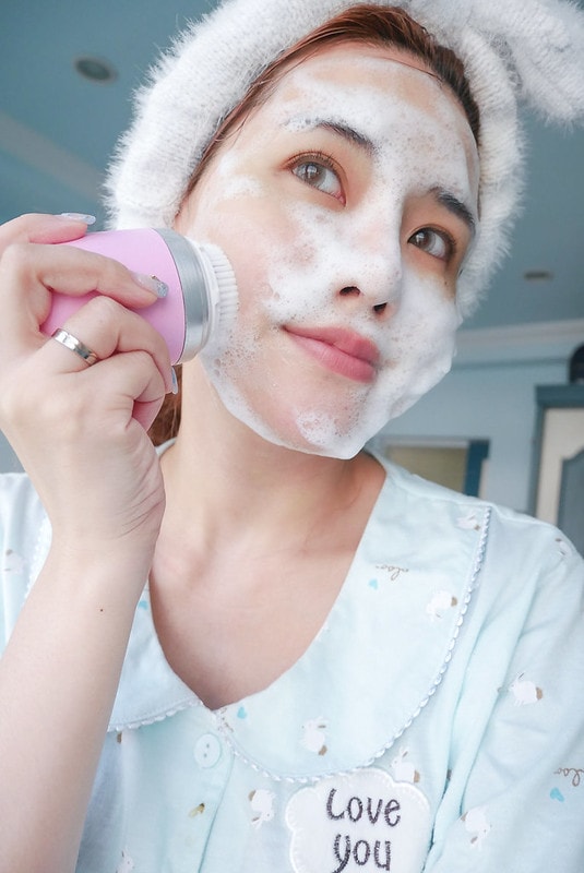 【潔顏】我超愛的日本yuiki深層調理洗面乳。來自京都的百年酒藏月之桂純米大吟釀酒粕的美容力量 - 第35張圖 P1190994