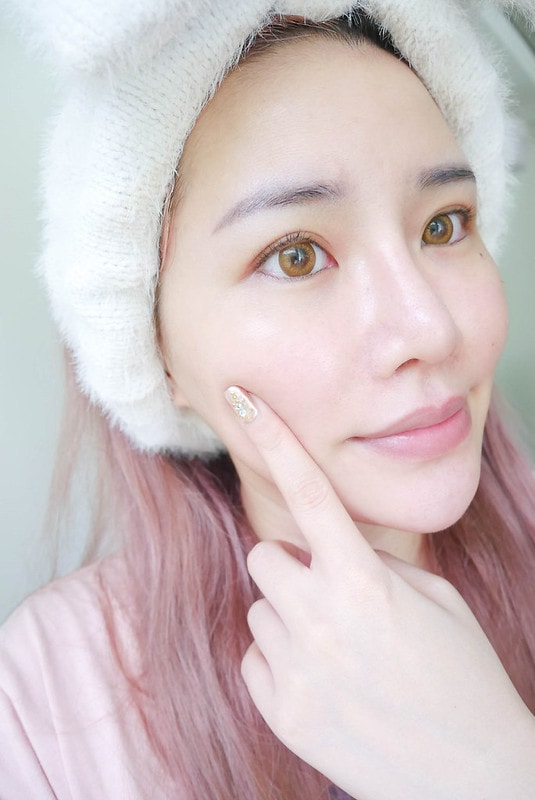 HAKU 驅黑淨白露V使用效果