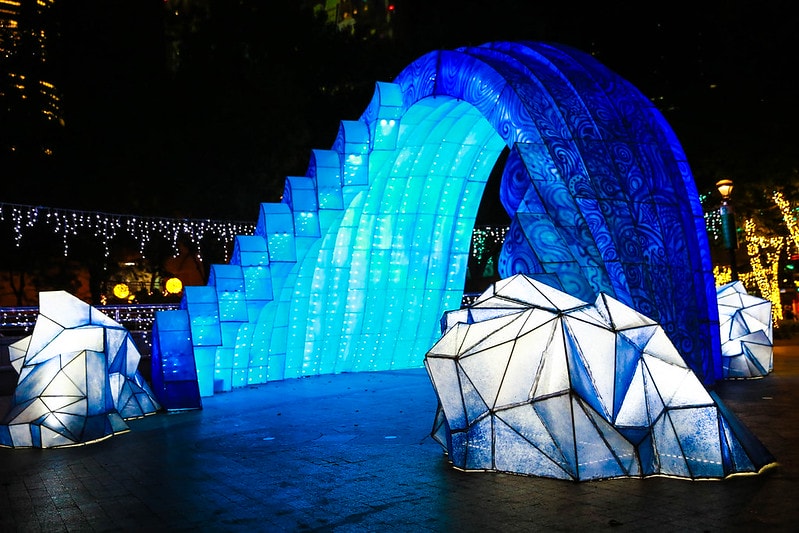 【活動】「2019新北市歡樂耶誕城」。雷射光雕秀/三大必逛主題燈區/交通資訊/活動內容/必逛必拍網美景點 - 第14張圖 IMG_3819