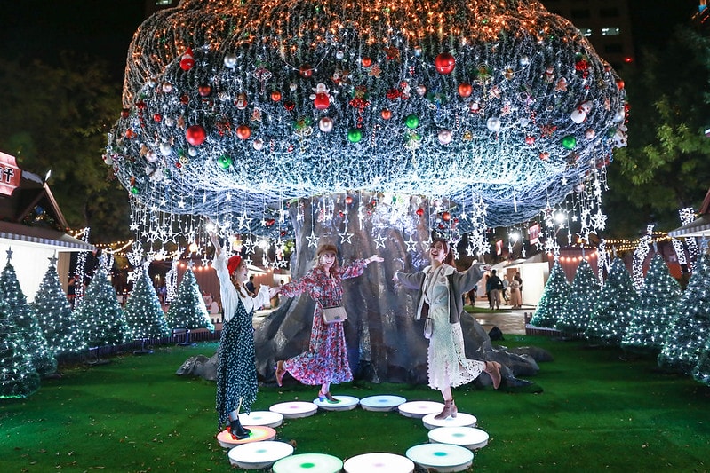 【活動】「2019新北市歡樂耶誕城」。雷射光雕秀/三大必逛主題燈區/交通資訊/活動內容/必逛必拍網美景點 - 第19張圖 IMG_3914