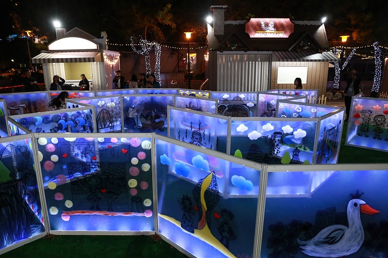 【活動】「2019新北市歡樂耶誕城」。雷射光雕秀/三大必逛主題燈區/交通資訊/活動內容/必逛必拍網美景點 - 第23張圖 IMG_3835