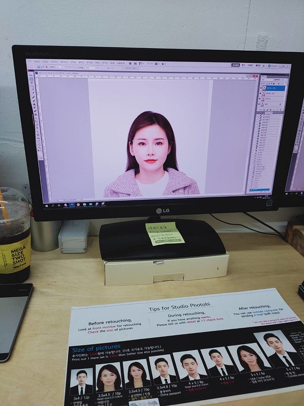 【韓國遊記】放IG被問翻了。去首爾哪裡拍的韓式證件照 Studio photobi 포토바이 홍대점 - 第22張圖 32976