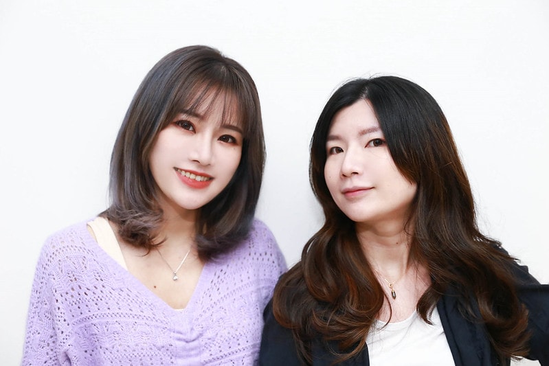 【HAIR】台北中山區髮廊推薦 FIN HAIR。春夏的玫瑰灰棕挑染與秋冬的及肩星空灰藍調手刷染 - 第51張圖 IMG_2006