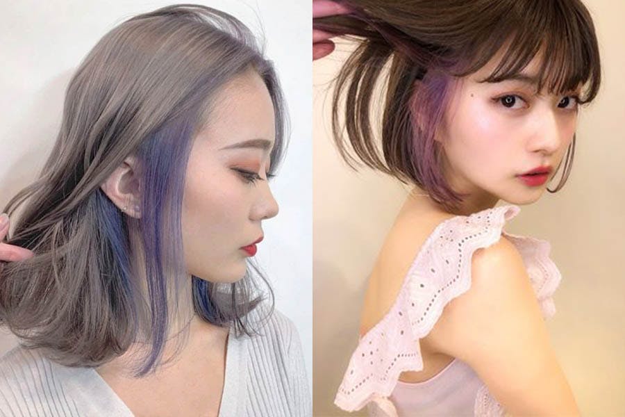 【HAIR】台北中山區髮廊推薦 FIN HAIR。今年一定要試試看的耳圈染 兩款顏色分享