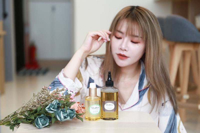 【HAIR】我最愛的香水髮品品牌出新品啦!MISSDAISY頭皮角質平衡淨化液&光澤柔馭修護髮油❤ - 第9張圖 IMG_4877