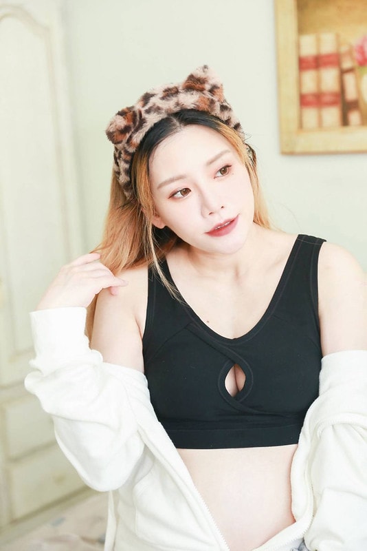 【內在美】時尚又具有機能性的紐約內衣品牌。Bradelis New York 育胸內衣團購62折起 - 第43張圖 睡眠內衣-黑(修3)