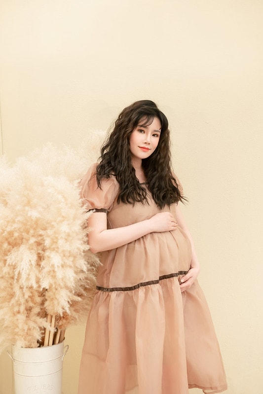 琪琪小姐孕婦寫真＿Apple＿洋裝-32-2