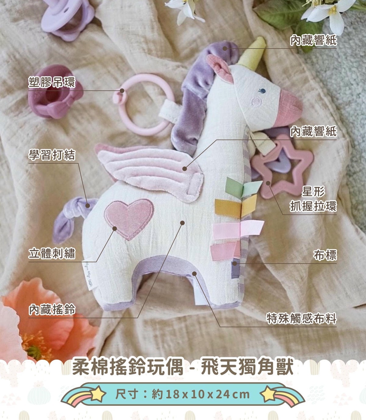 【育兒神器】陪伴小萊姆一起長大的好夥伴。美國Itzy Ritzy安撫固齒玩具+以色列Yookidoo健力遊戲墊團