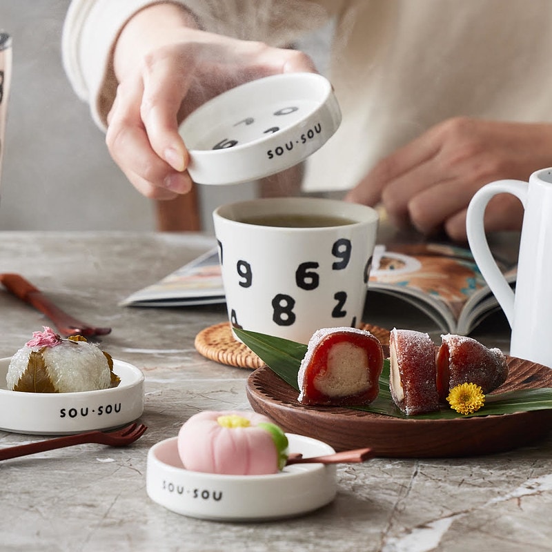 SOU‧SOU陶瓷迷你杯碟組