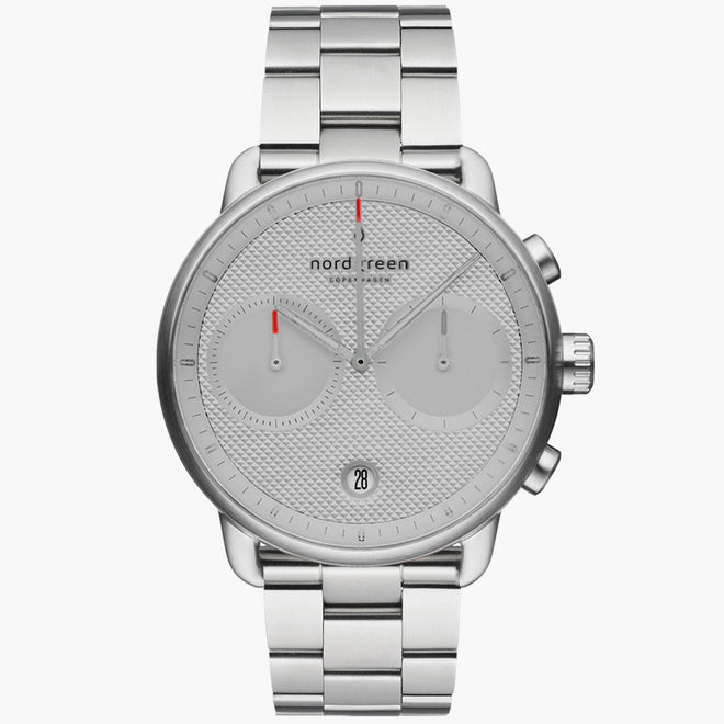 【雙11折扣】Nordgreen北歐設計腕錶2022全新系列的紋理錶盤超好看。可當情人對錶(折扣碼:cuterosalind) - 第8張圖 PI42SI3LSITG