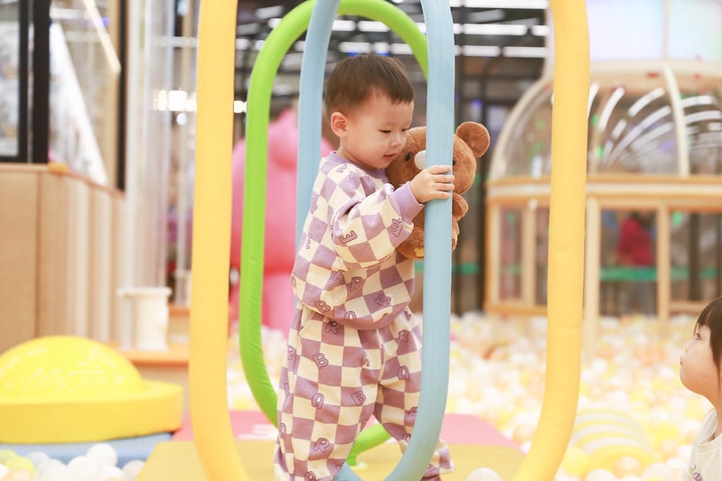 【育兒】新店裕隆城 樂米樂園北美館。全台最豪華室內親子樂園 放電小孩好去處♥ - 第14張圖 IMG_2053